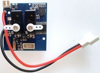 Základová deska + 2x servo pro F 959 SKY KING RTF