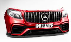 Kompletní přední nárazník se světly a maskou pro MERCEDES-BENZ AMG GLC 63 S Licencované dětské elektrické auto