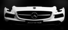 Přední nárazník s madlem na nošení pro BIG BOY MERCEDES BENZ SLS - Dětské elektrické vozítko
